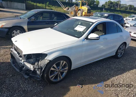 2019 Mercedes-Benz C 300 from USA, damaged, VIN WDDWF8DB4KR515140